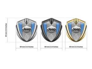Jeep Emblema Coche Insignia Tunado Inspirado Brilla Metal